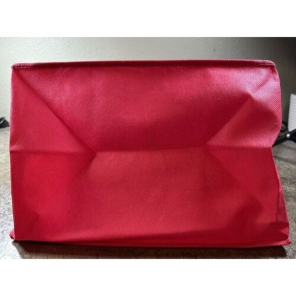 Bath And Body Works Reusable Tote Bag - Candle Day Red White Gingham - Picture 3 of 6